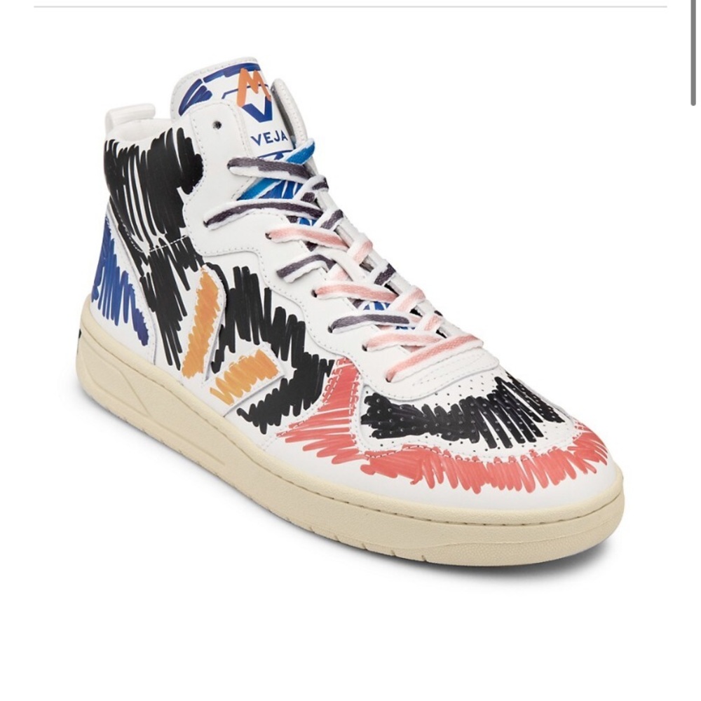 MARNI x Veja hi tops, size 38